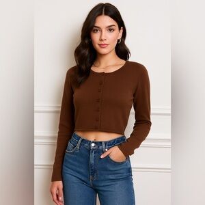 Cute School Outfit 2025 – J. Galt Brandy Vibes Cardigan